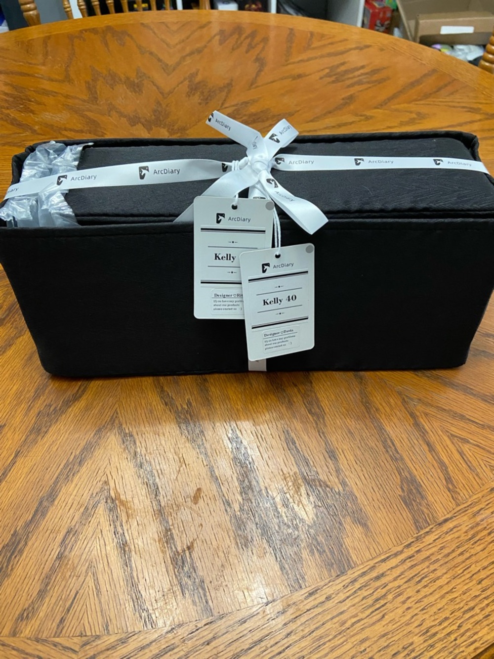 ArcDiary Kelly  35 & 40 Black Storage Organizer